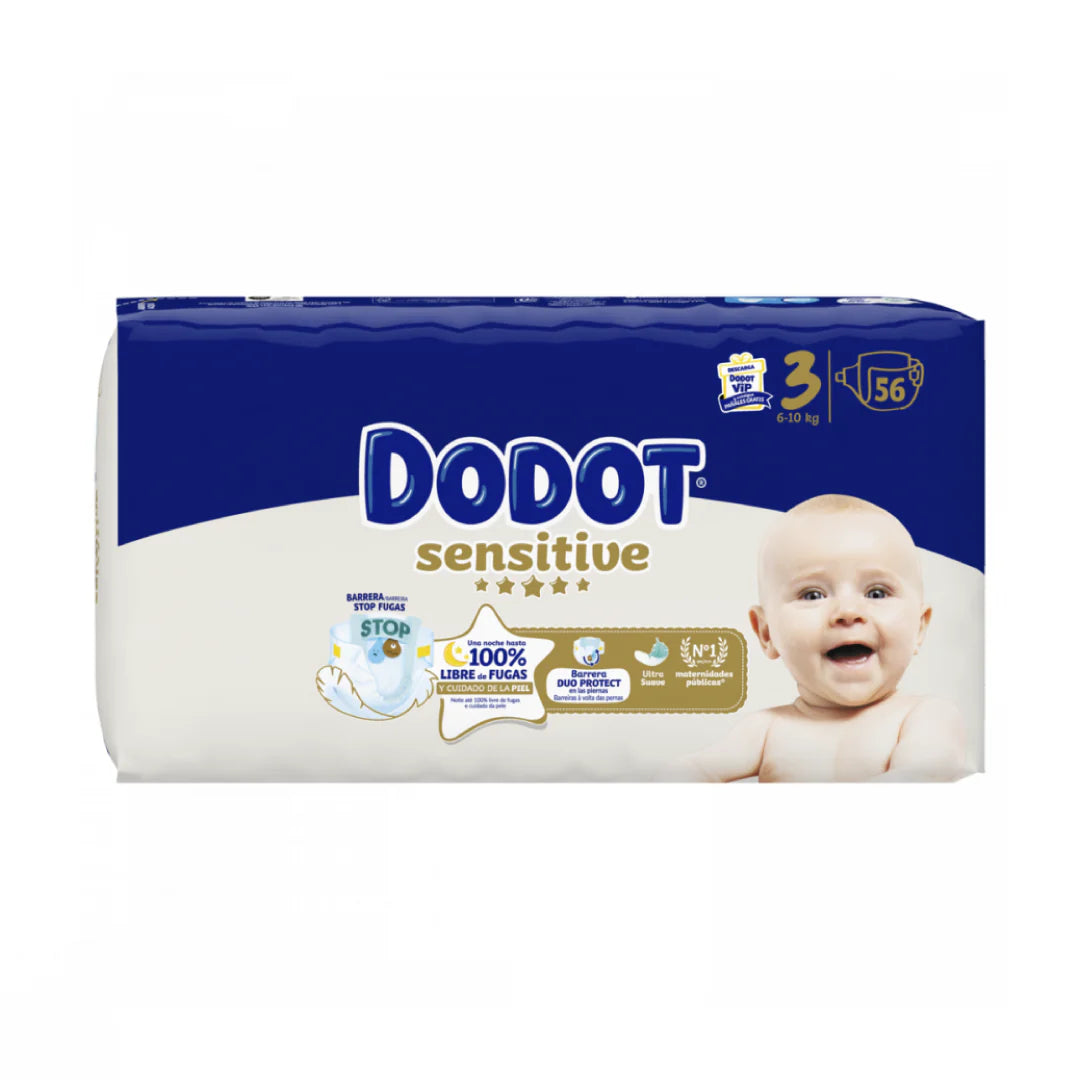 Fraldas Dodot Sensitive