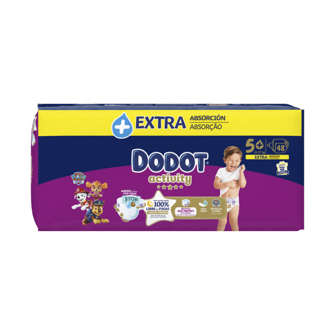 Fraldas Activity Dodot Extra 12-17kg T5+