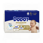 Fraldas Sensitive Dodot T1 2-5kg - 232un