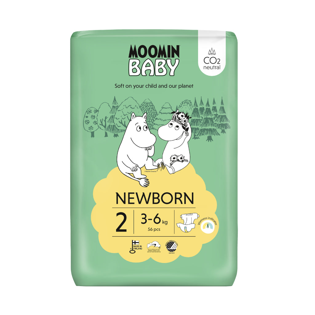 MOOMIN BABY Diapers Size 2 - 56 units | 3-6Kg