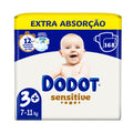 Fraldas Sensitive Dodot Extra T3+ 7-11kg - 168un