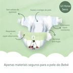 Fraldas de Bebé MOOMIN BABY T6 - 51 un Big Pack | 12-24Kg